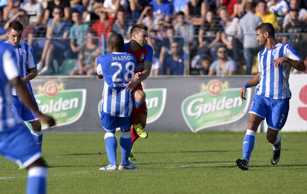 FOTO şi VIDEO » Steaua învinge greu CS U Craiova, 2-1, după un meci cu două penalty-uri! Prima victorie după 5 meciuri pentru Rădoi