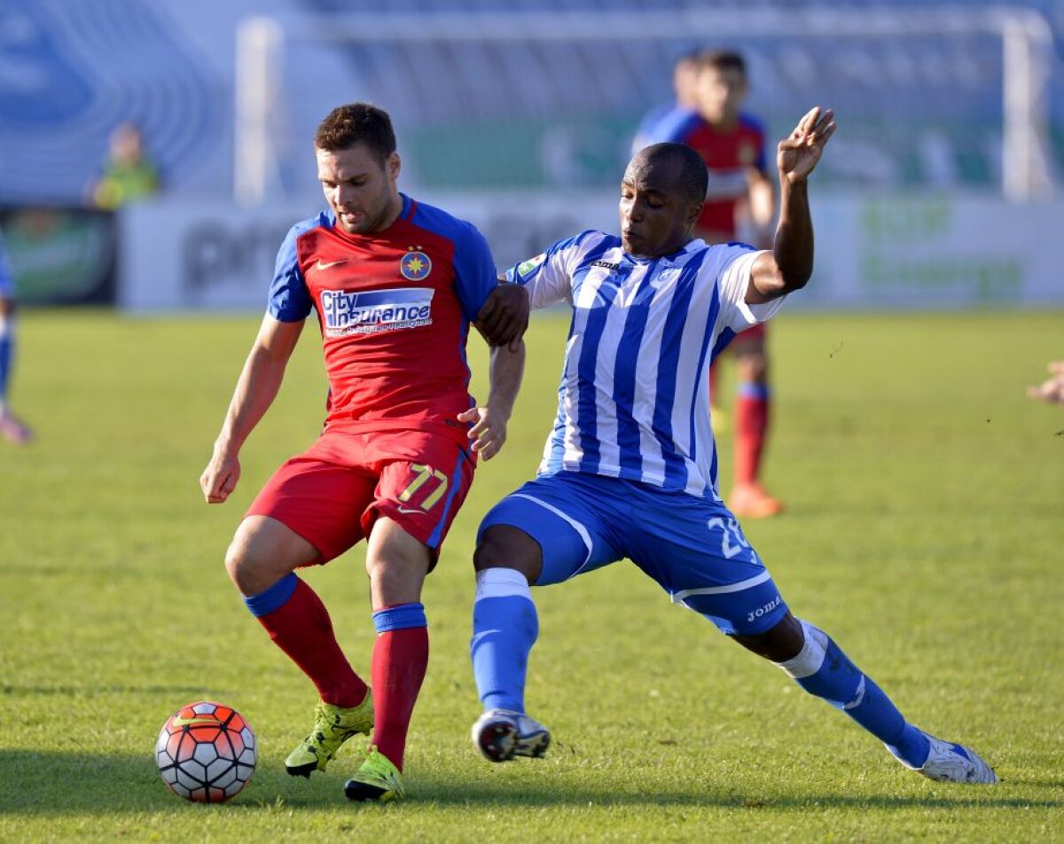 FOTO şi VIDEO » Steaua învinge greu CS U Craiova, 2-1, după un meci cu două penalty-uri! Prima victorie după 5 meciuri pentru Rădoi