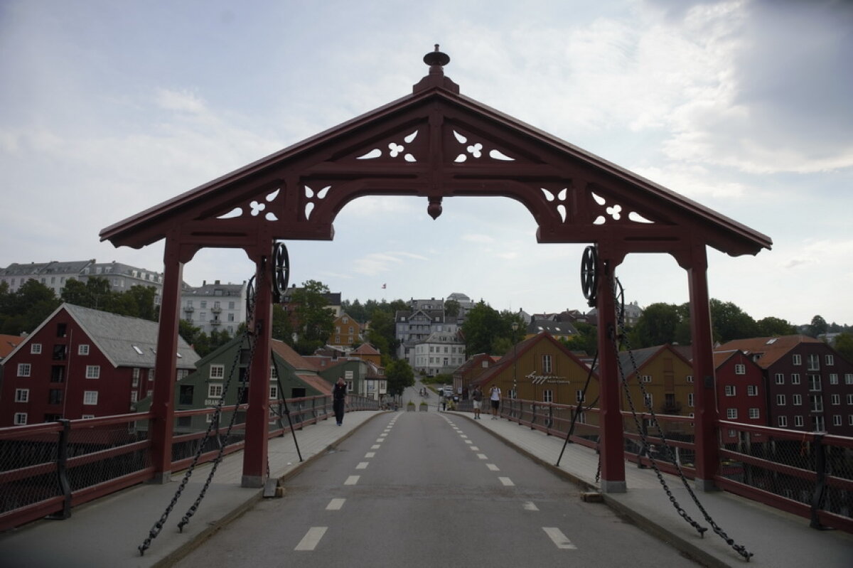 GALERIE FOTO Cum arată Trondheimul înaintea meciului din această seară care o poate duce pe Rosenborg în grupele Europa League