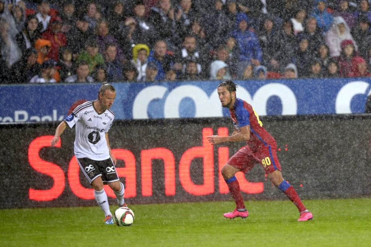  FOTO Prea puțin! Steaua bate Rosenborg, 1-0, însă norvegienii se califică în grupele EL