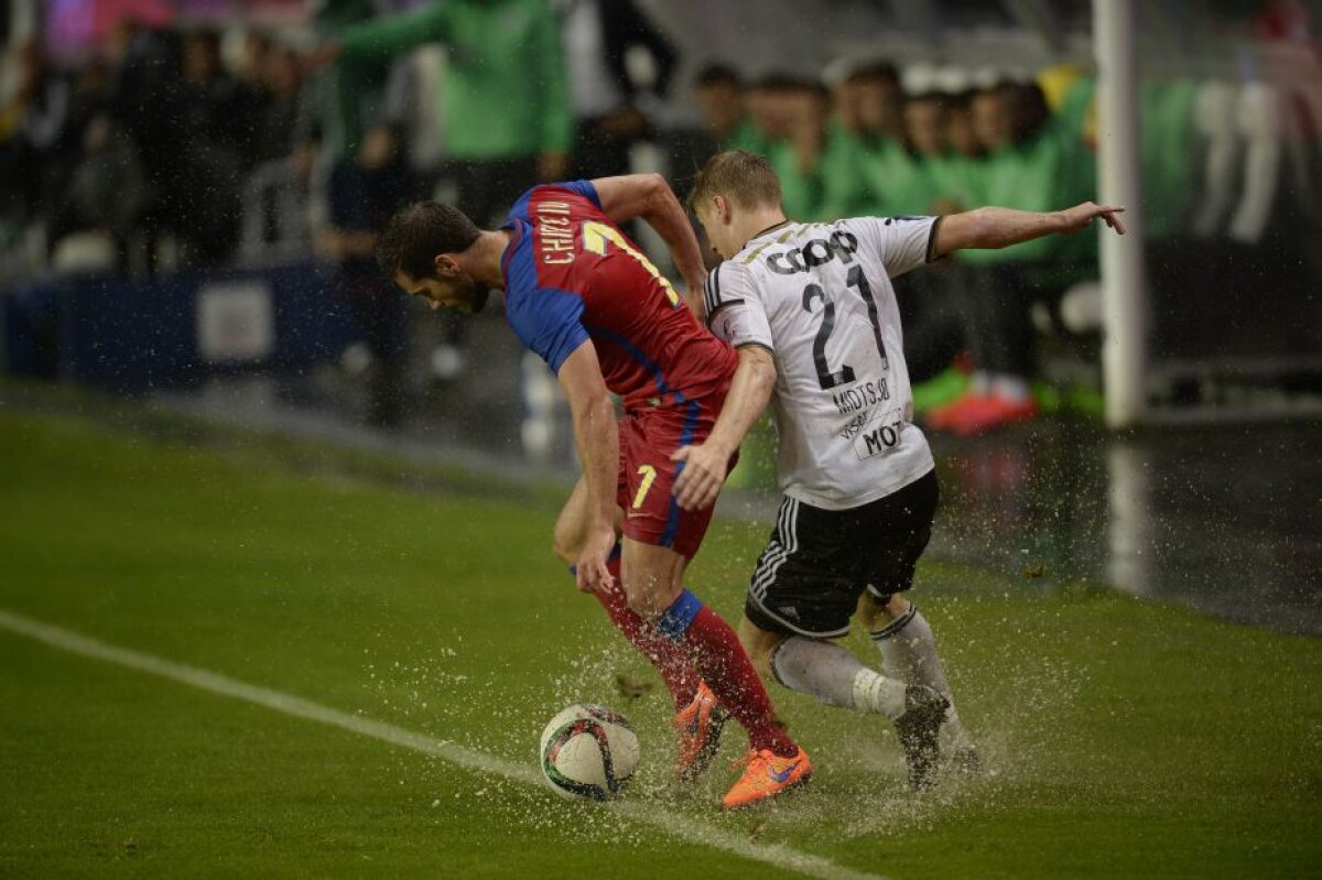  FOTO Prea puțin! Steaua bate Rosenborg, 1-0, însă norvegienii se califică în grupele EL