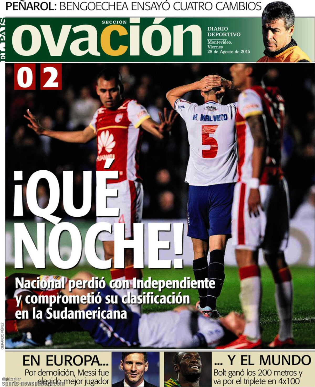 Ce scriu azi ziarele de sport din lume (28 august 2015)