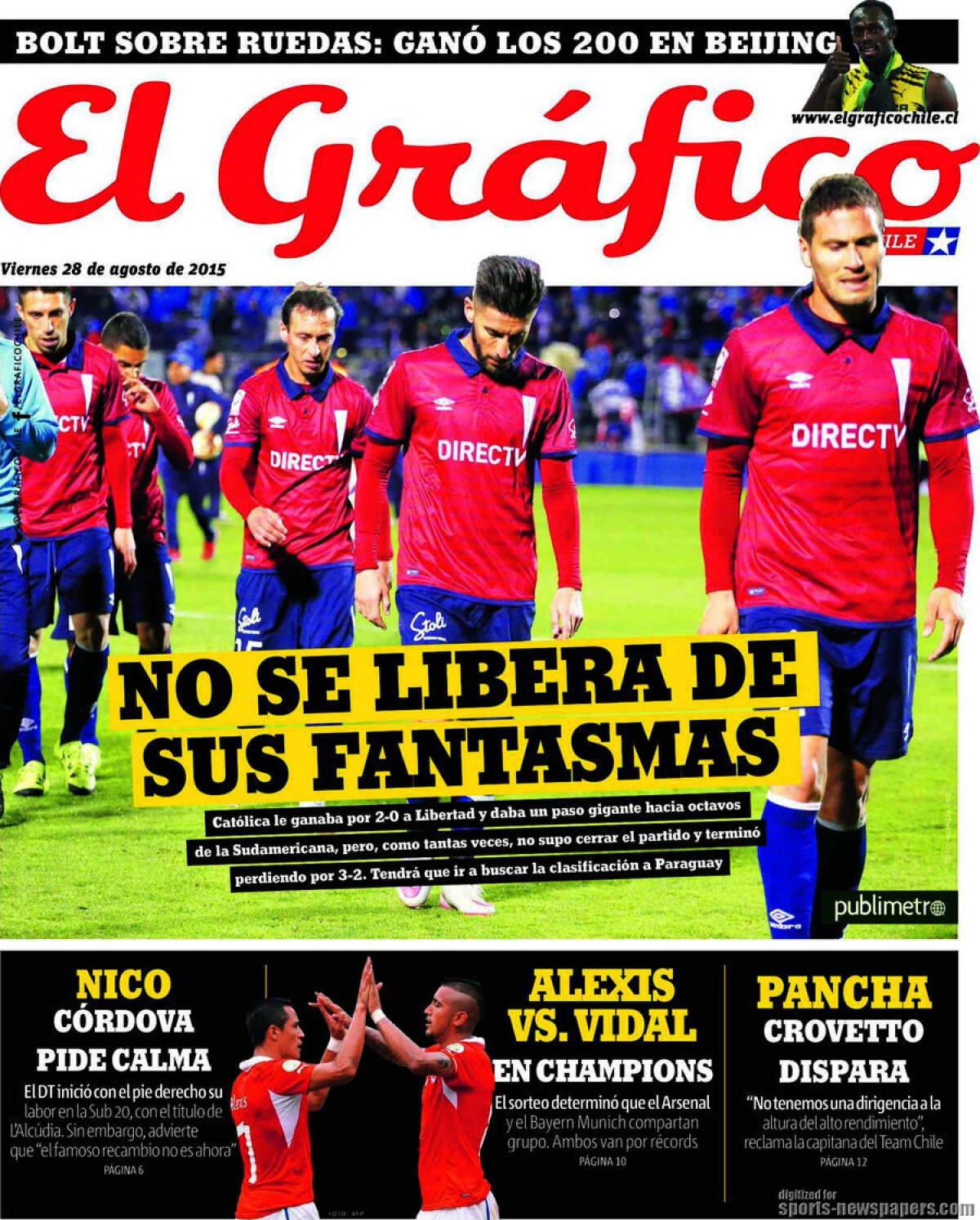 Ce scriu azi ziarele de sport din lume (28 august 2015)