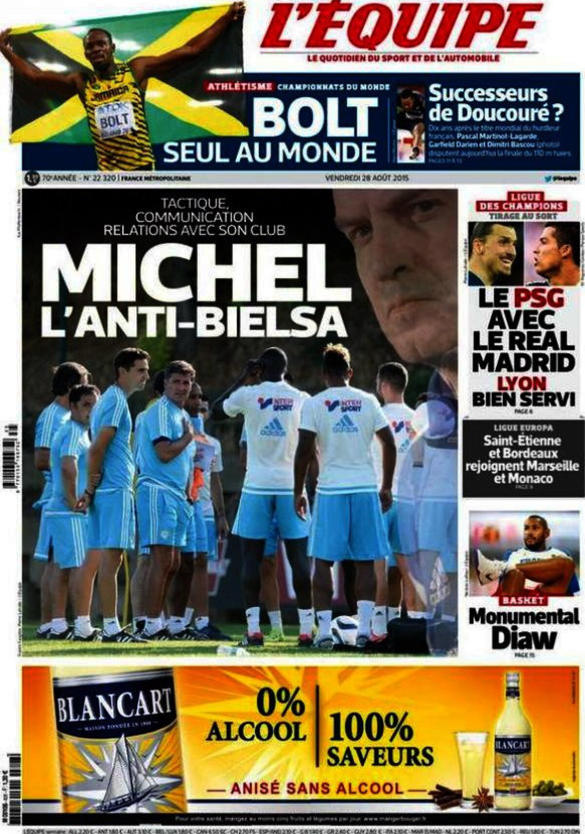 Ce scriu azi ziarele de sport din lume (28 august 2015)