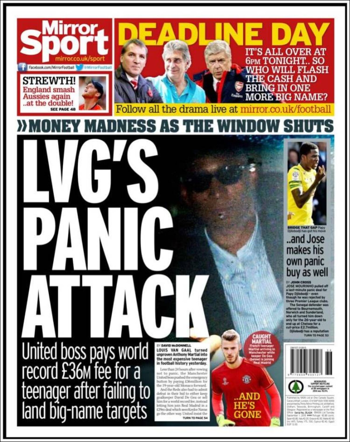 Ce scriu azi ziarele de sport din lume (1 septembrie 2015)