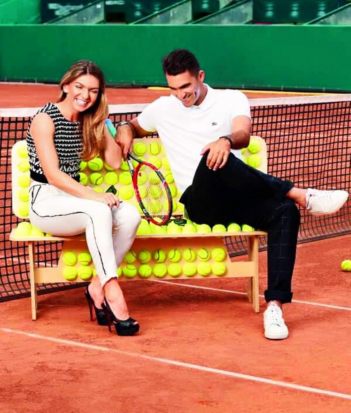 FOTO Imagini de senzație cu Simona Halep alături de Horia Tecău