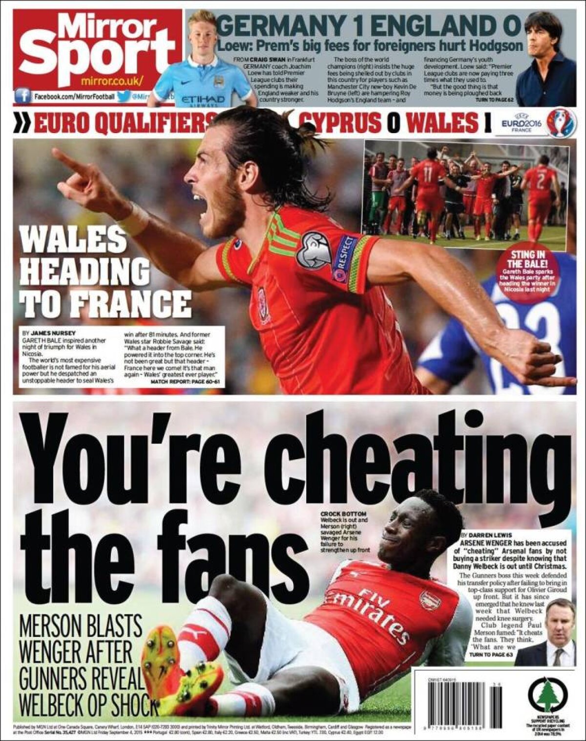 Ce scriu azi ziarele de sport din lume (4 septembrie 2015)