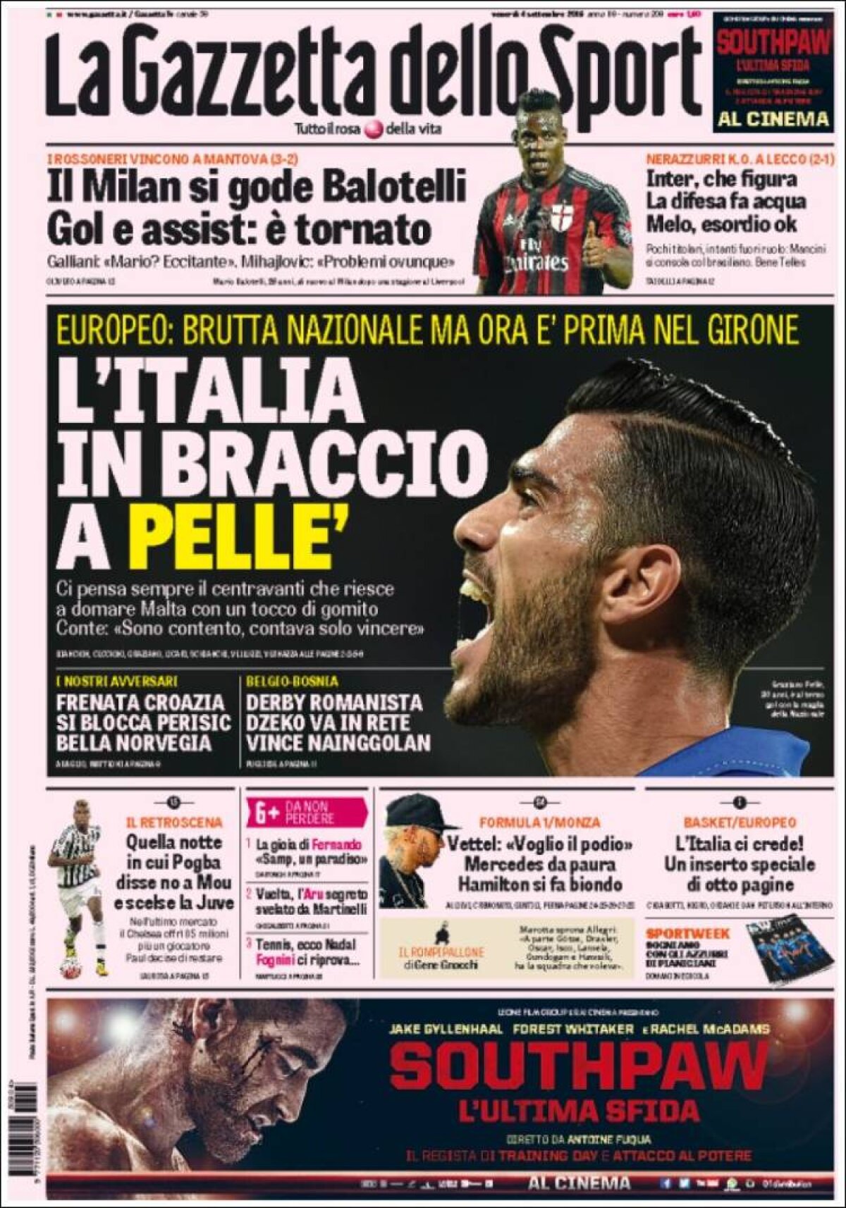 Ce scriu azi ziarele de sport din lume (4 septembrie 2015)