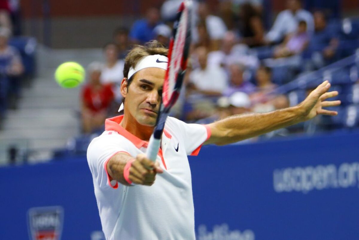 Asasinul perfect » Roger Federer a trecut în turul III la US Open, după ce l-a demolat pe Steve Darcis