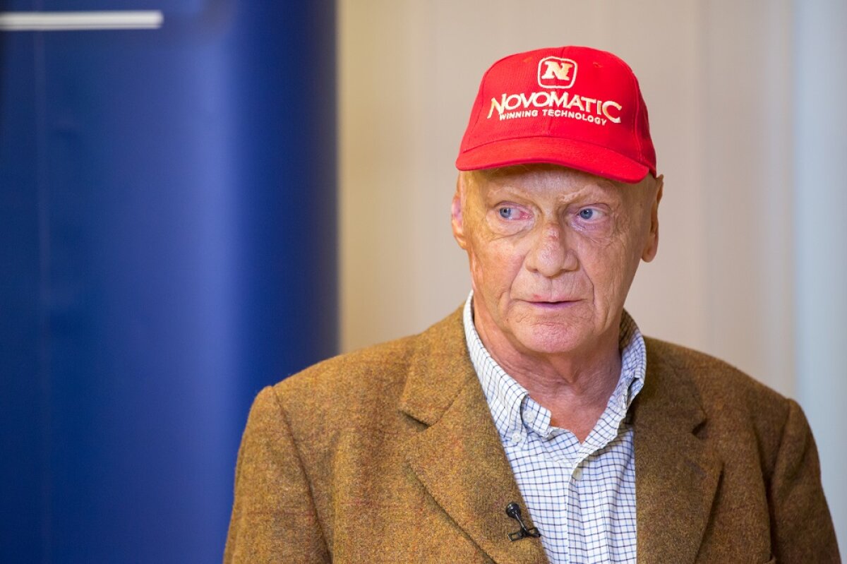 Niki Lauda în România: ”Cînd am citit scenariul filmului Rush nu mi-a venit să cred: «Băi omule, ești nebun? Mașinile de F1 n-au cheie»” :D