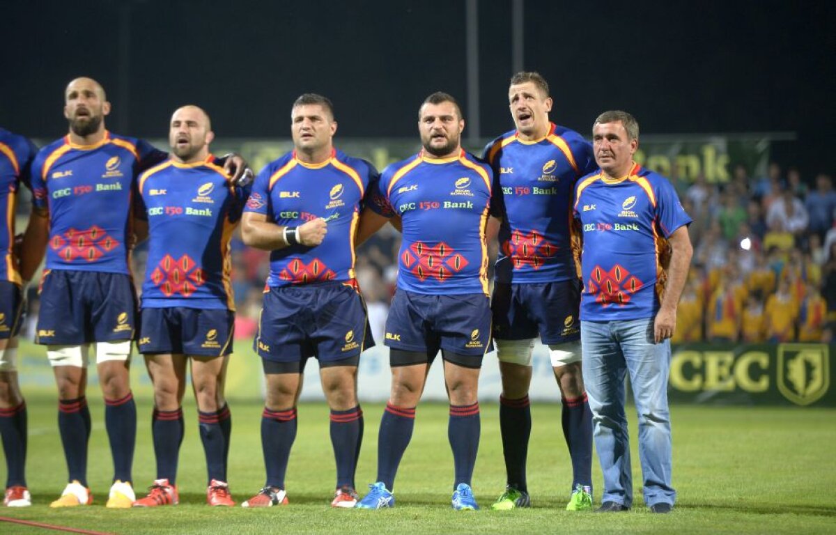 FOTO Naţionala de rugby a României a pierdut în faţa reprezentativei statului Tonga într-un meci amical