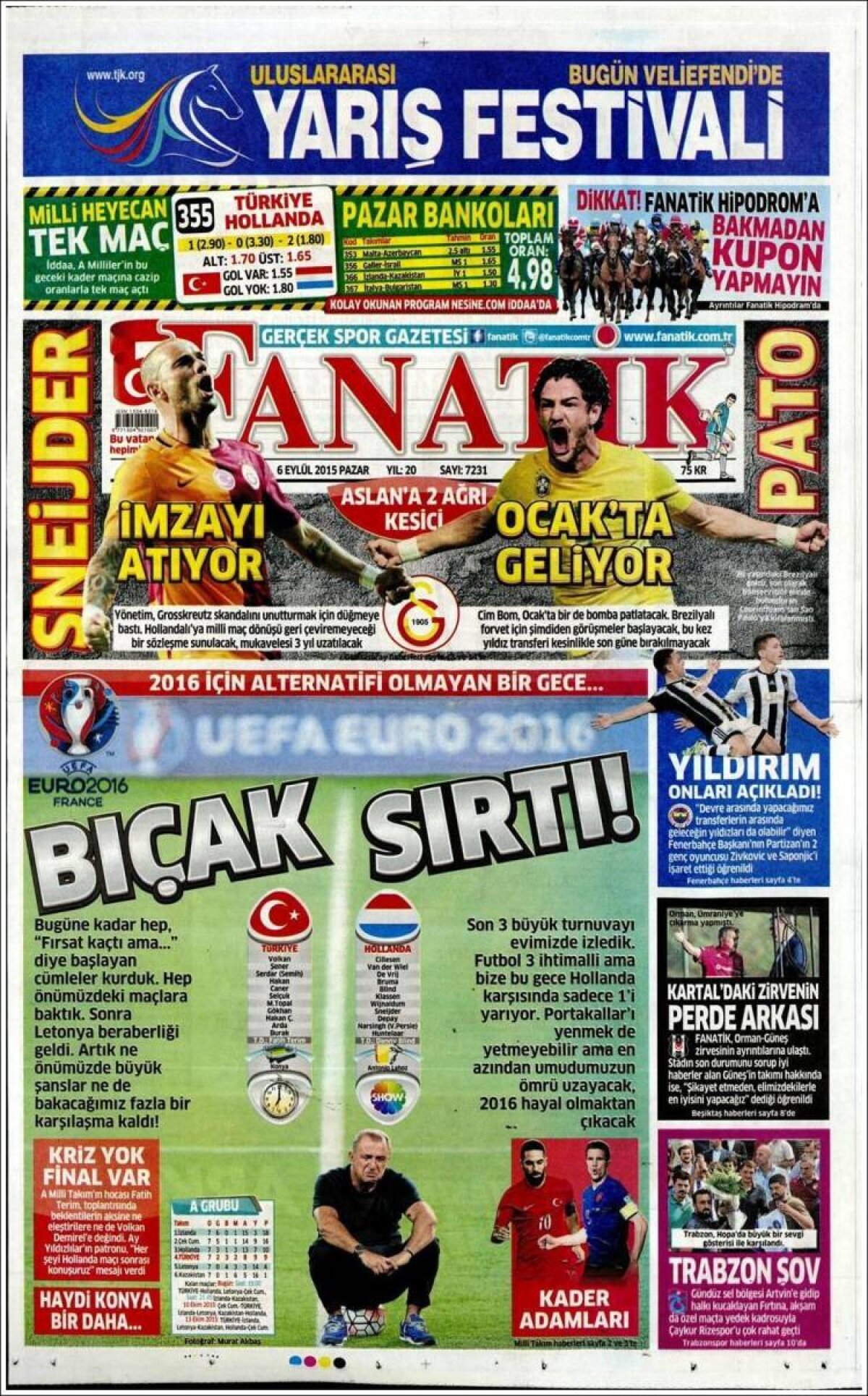 Ce scriu azi ziarele de sport din lume (6 septembrie 2015)