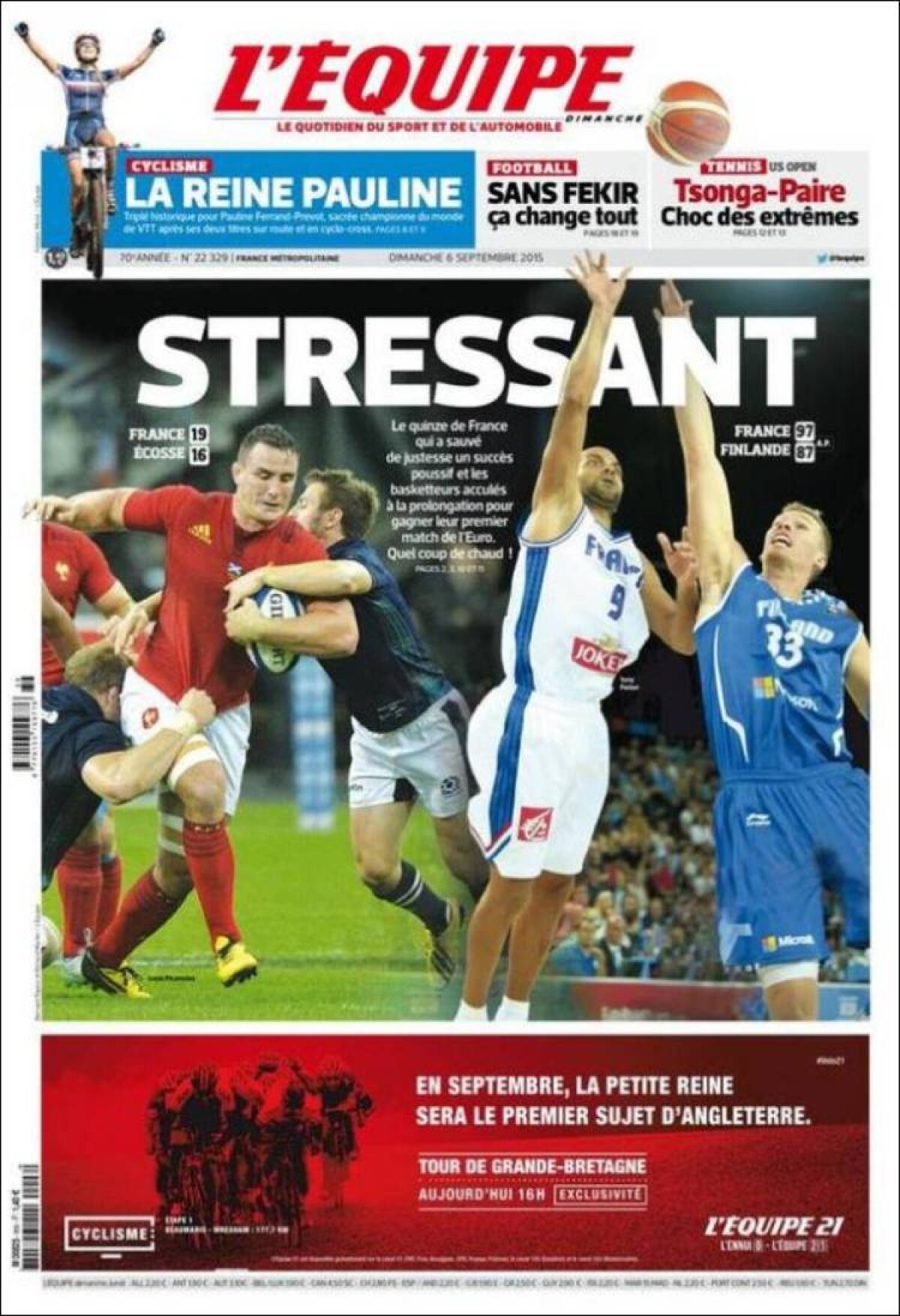 Ce scriu azi ziarele de sport din lume (6 septembrie 2015)