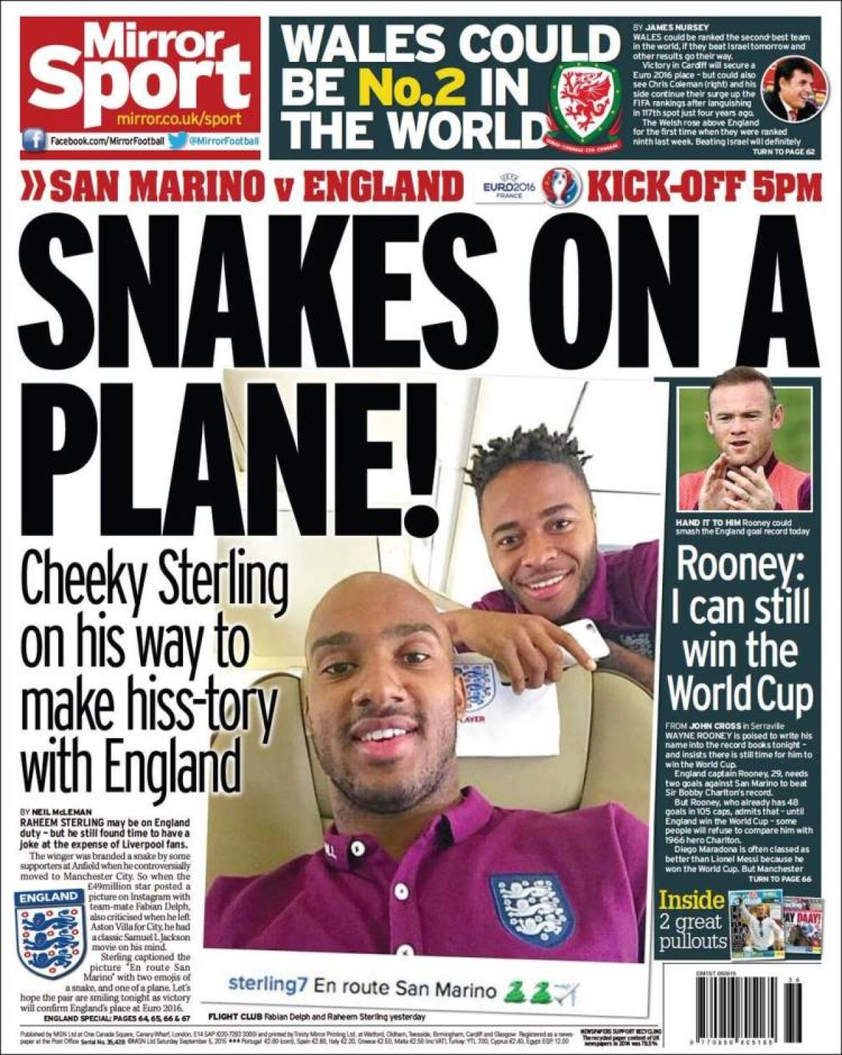 Ce scriu azi ziarele de sport din lume (6 septembrie 2015)