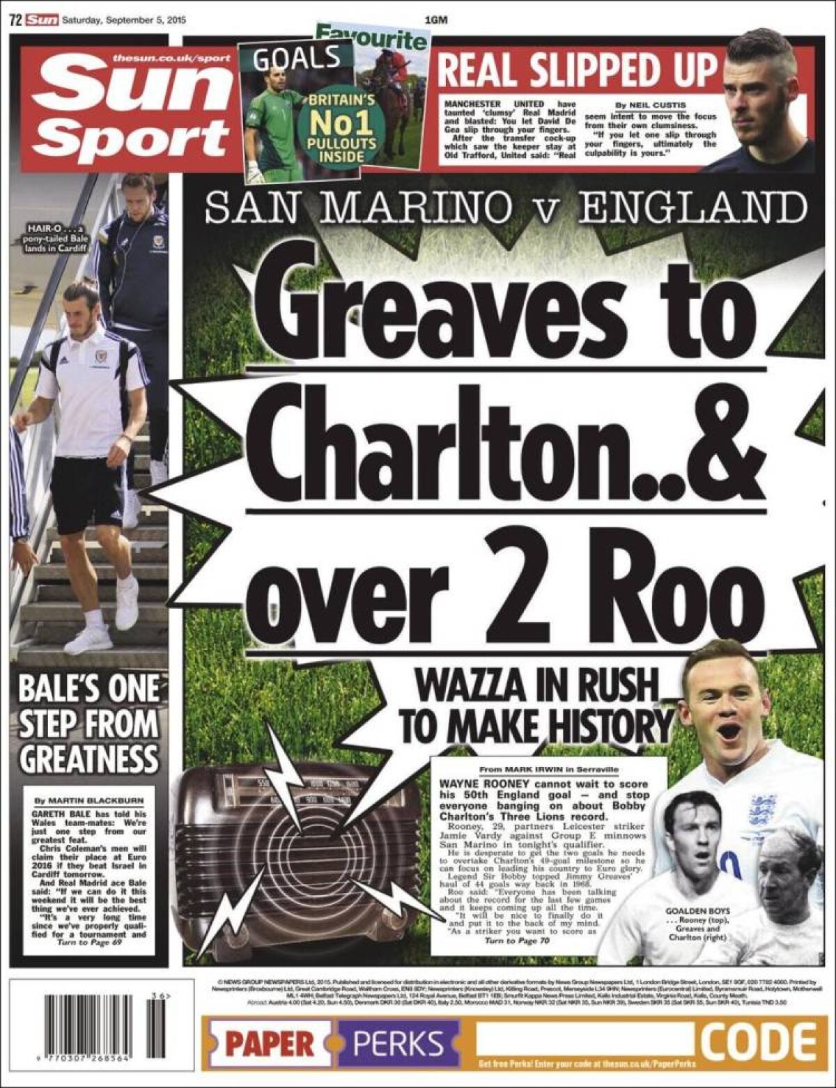 Ce scriu azi ziarele de sport din lume (6 septembrie 2015)