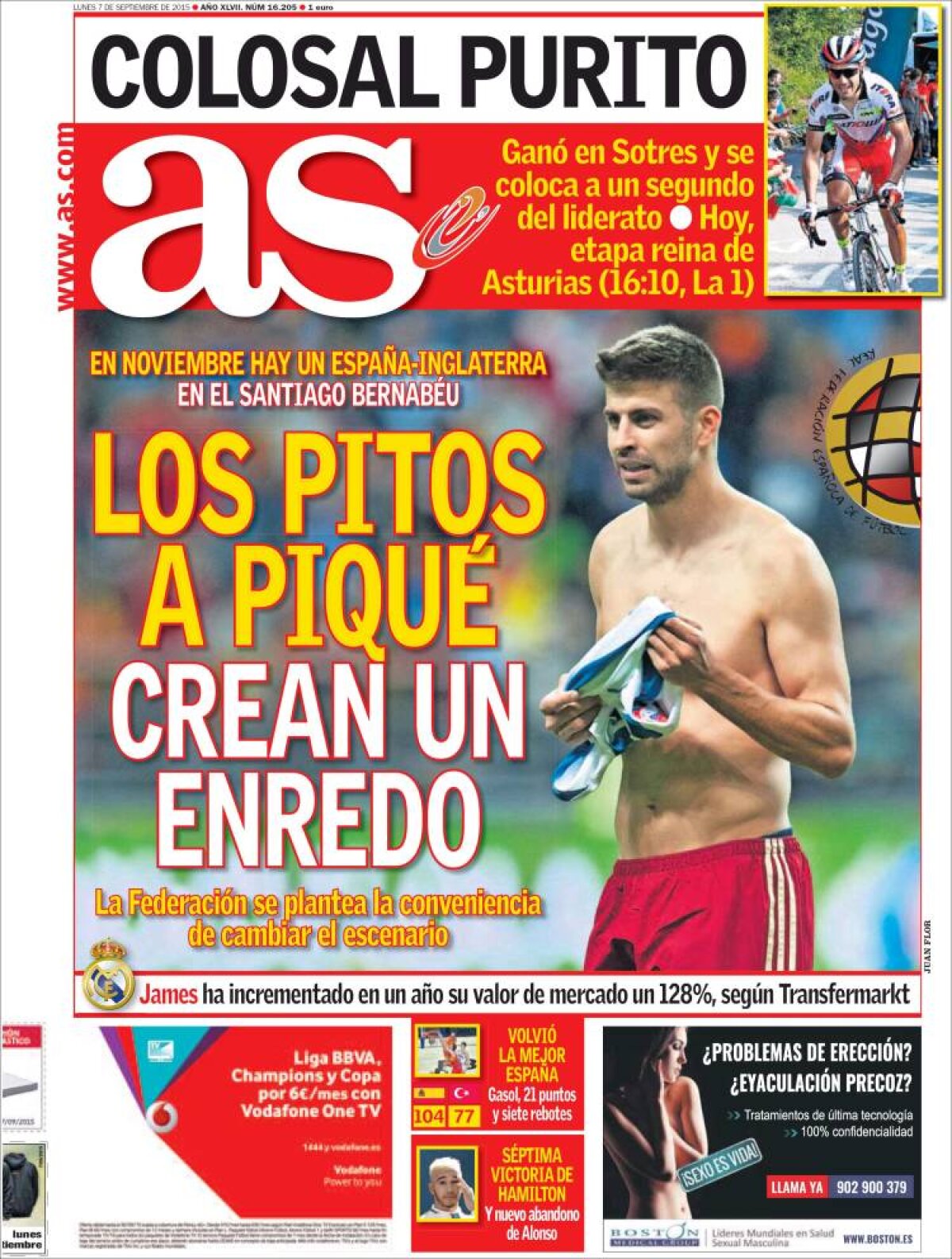 Ce scriu azi ziarele de sport din lume (7 septembrie 2015)