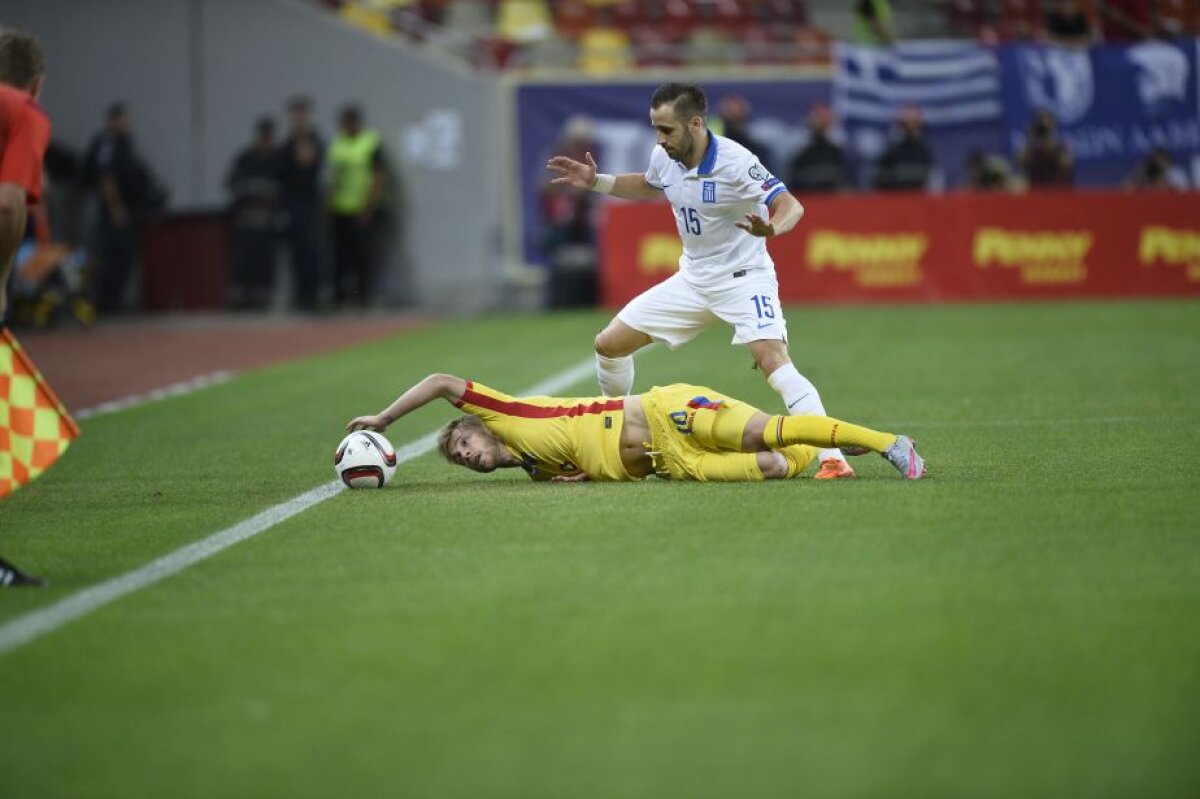 FOTO » România - Grecia 0-0 și Irlanda de Nord - Ungaria 1-1. 4 puncte în ultimele două meciuri ne ajung ca să ne calificăm!