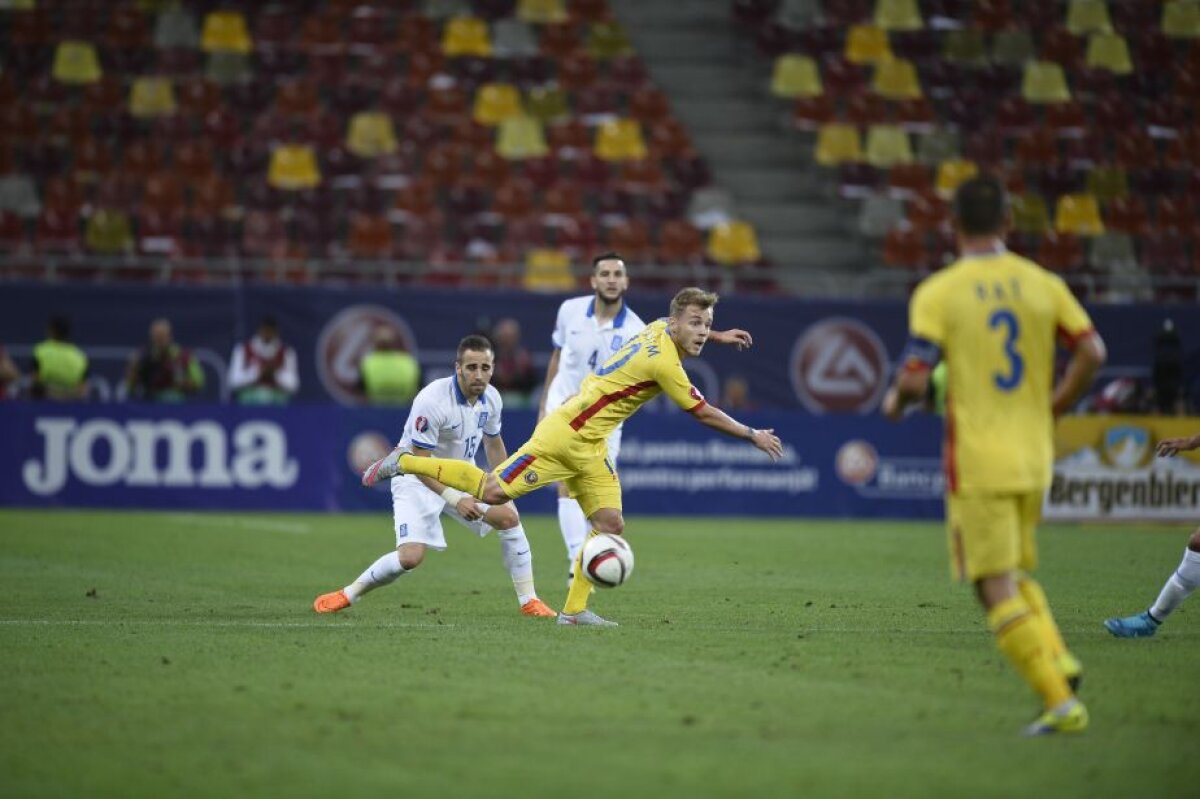 FOTO » România - Grecia 0-0 și Irlanda de Nord - Ungaria 1-1. 4 puncte în ultimele două meciuri ne ajung ca să ne calificăm!