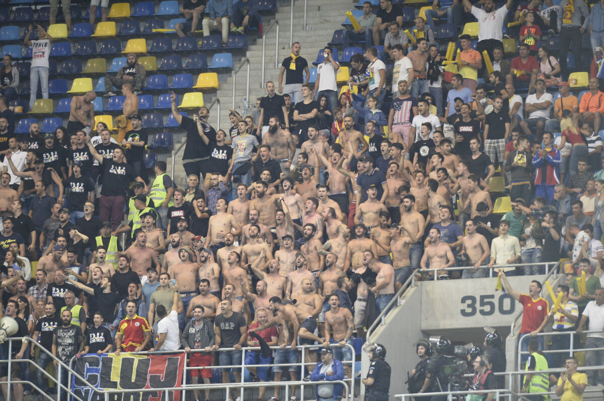 FOTO Un meci de 5 ore » Fanii au umplut Fan Zone-ul din jurul stadionului cu 3 ore înaintea partidei