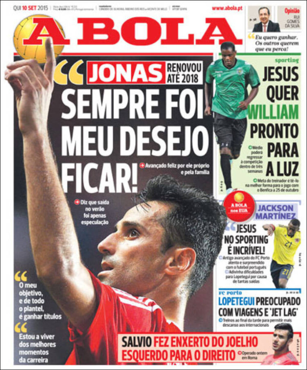 Ce scriu azi ziarele de sport din lume (10 septembrie 2015)