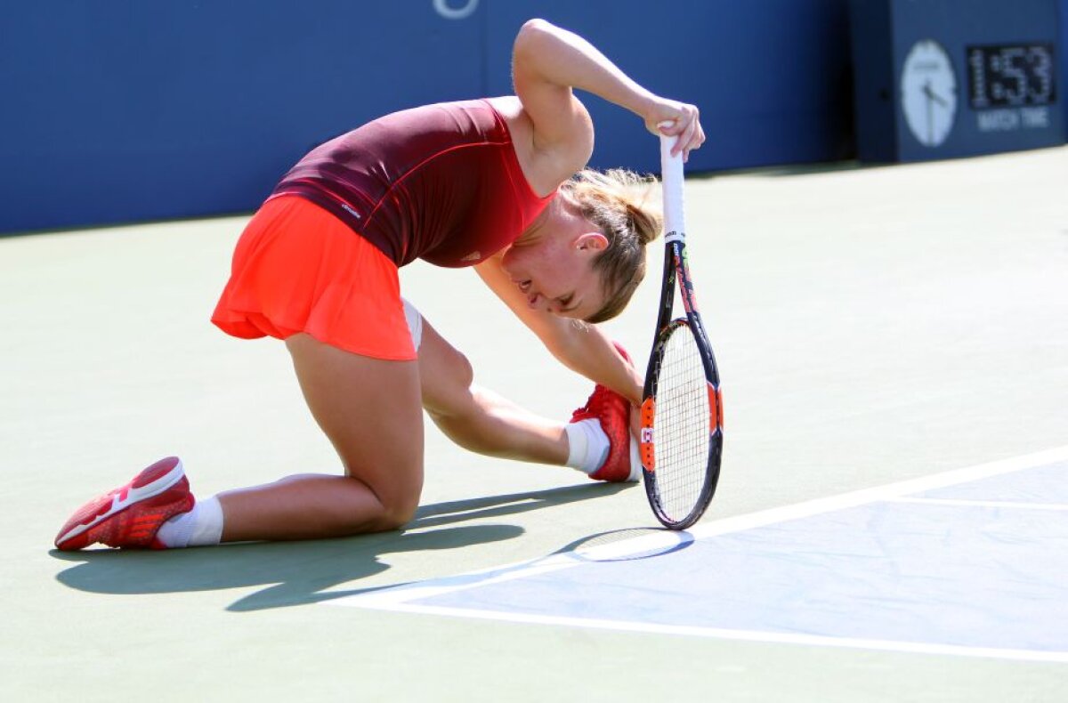 FOTO Imaginile unui eșec dureros și neașteptat » Simona Halep, la capătul unui turneu aproape perfect