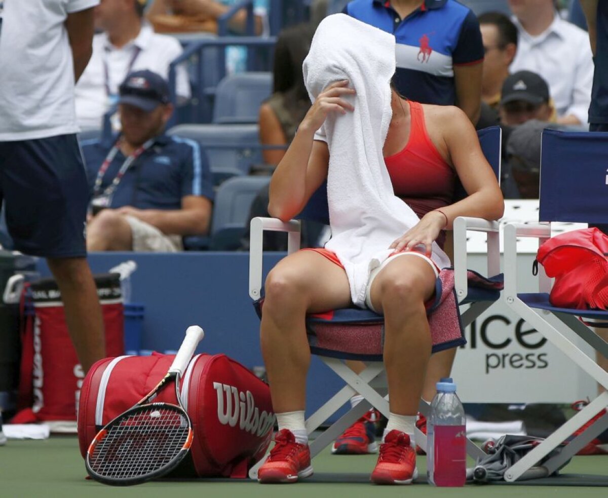 FOTO Imaginile unui eșec dureros și neașteptat » Simona Halep, la capătul unui turneu aproape perfect
