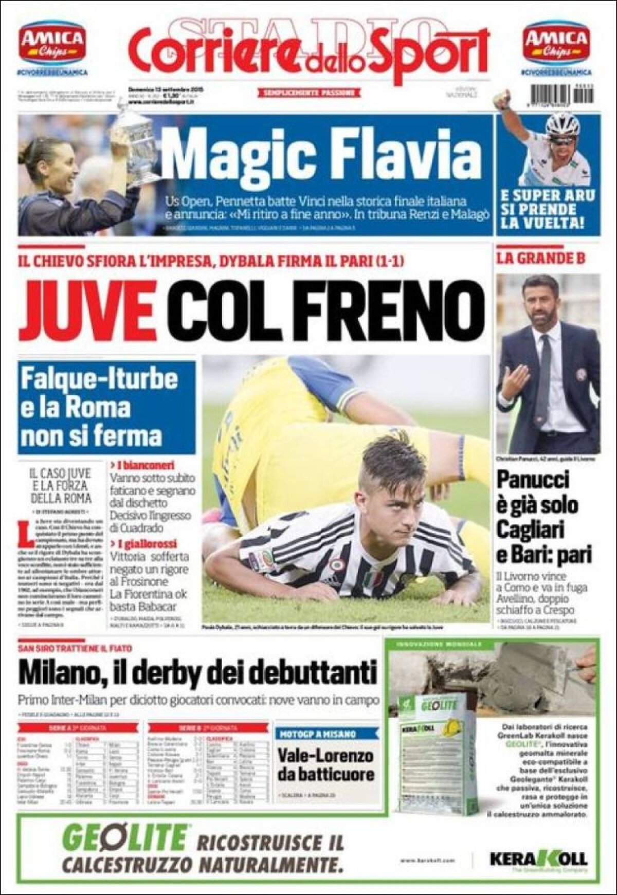 Ce scriu azi ziarele de sport din lume (13 septembrie 2015)