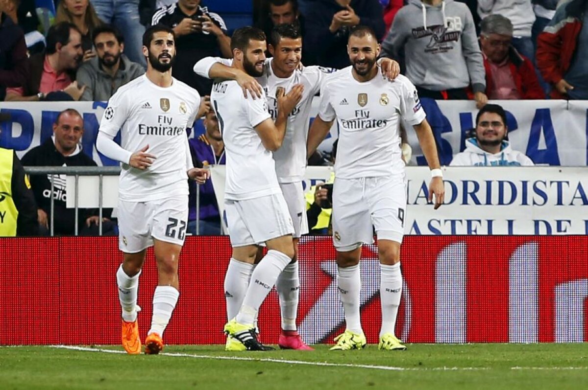 VIDEO+FOTO Prima seară de gală! Real Madrid a zdrobit-o pe Şahtior, 4-0, Juventus revenire de senzaţie cu City