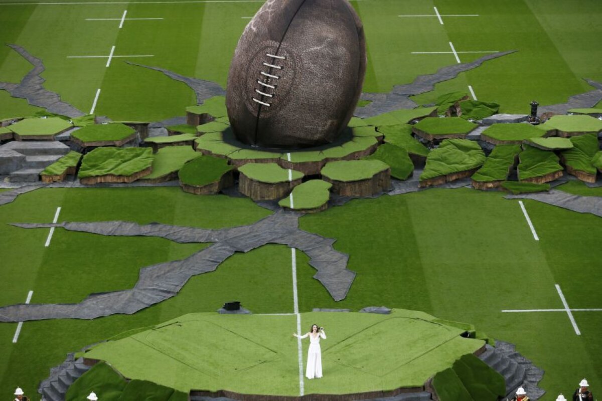 VIDEO + FOTO Imagini impresionante de pe Twickenham Stadium, de la deschiderea CM de Rugby la care au asistat 82.000 de oameni 