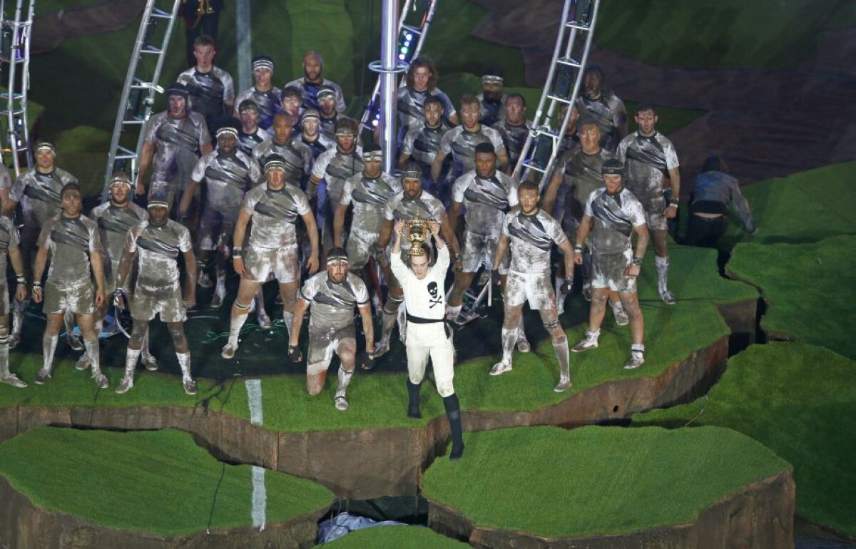 VIDEO + FOTO Imagini impresionante de pe Twickenham Stadium, de la deschiderea CM de Rugby la care au asistat 82.000 de oameni 