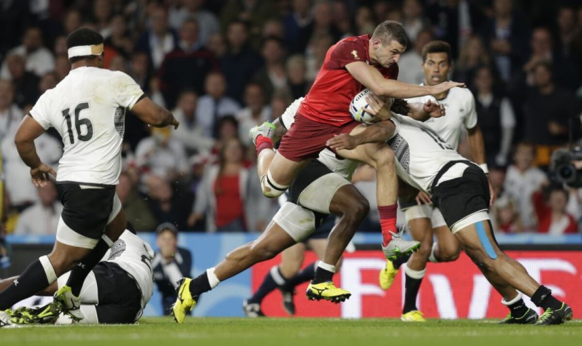 FOTO Spectacol la primul meci la CM de Rugby » Anglia s-a impus în fața celor din Fiji