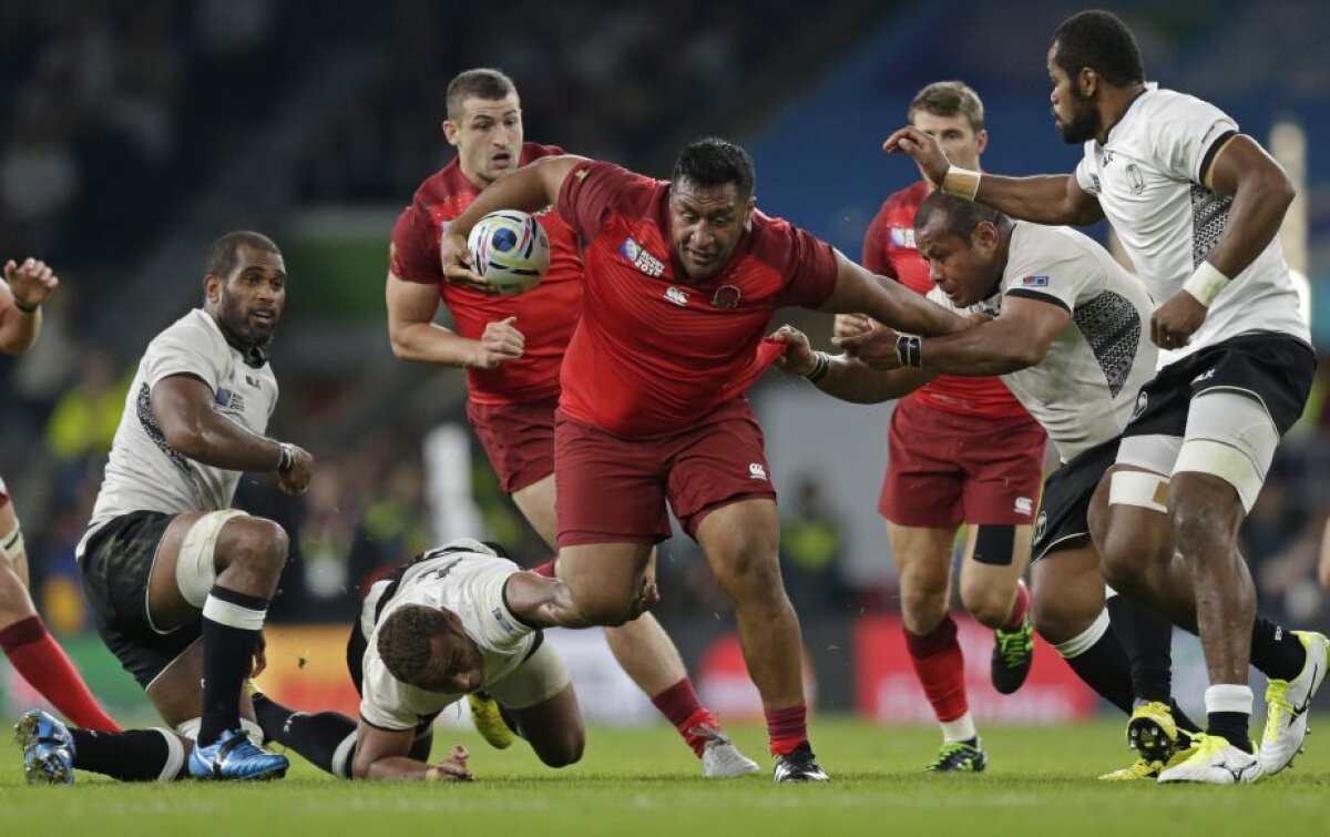 FOTO Spectacol la primul meci la CM de Rugby » Anglia s-a impus în fața celor din Fiji