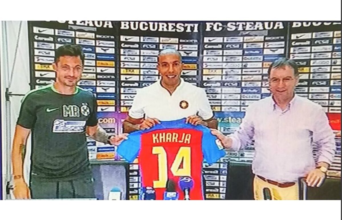 Kharja a fost prezentat la Steaua » Ce spune Rădoi despre marocan + cum au decurs negocierile: "Asta a fost greșeala mea"