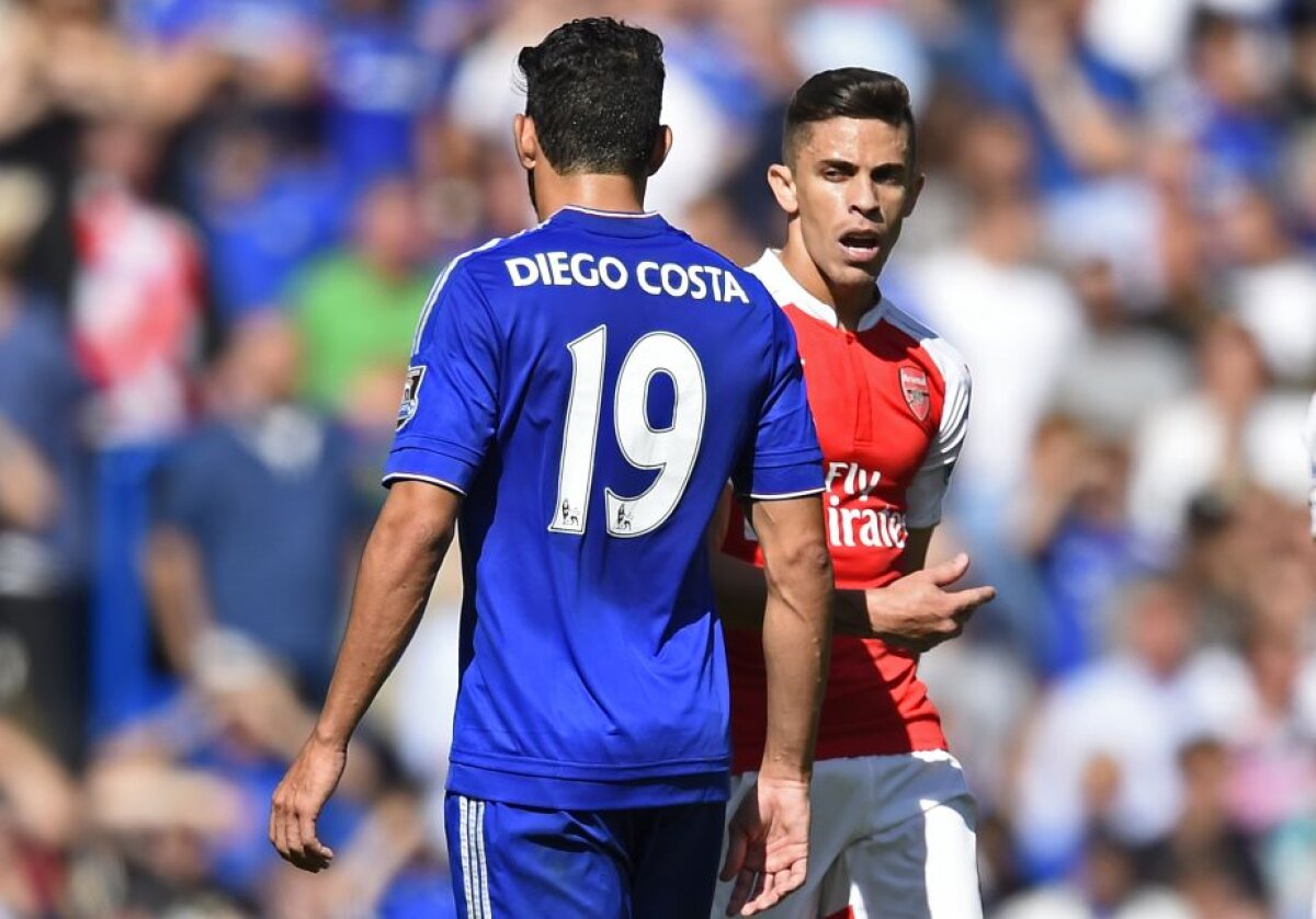 VIDEO + FOTO Bătaie și eliminări în Chelsea - Arsenal 2-0 » Diego Costa a fost în centrul atenției