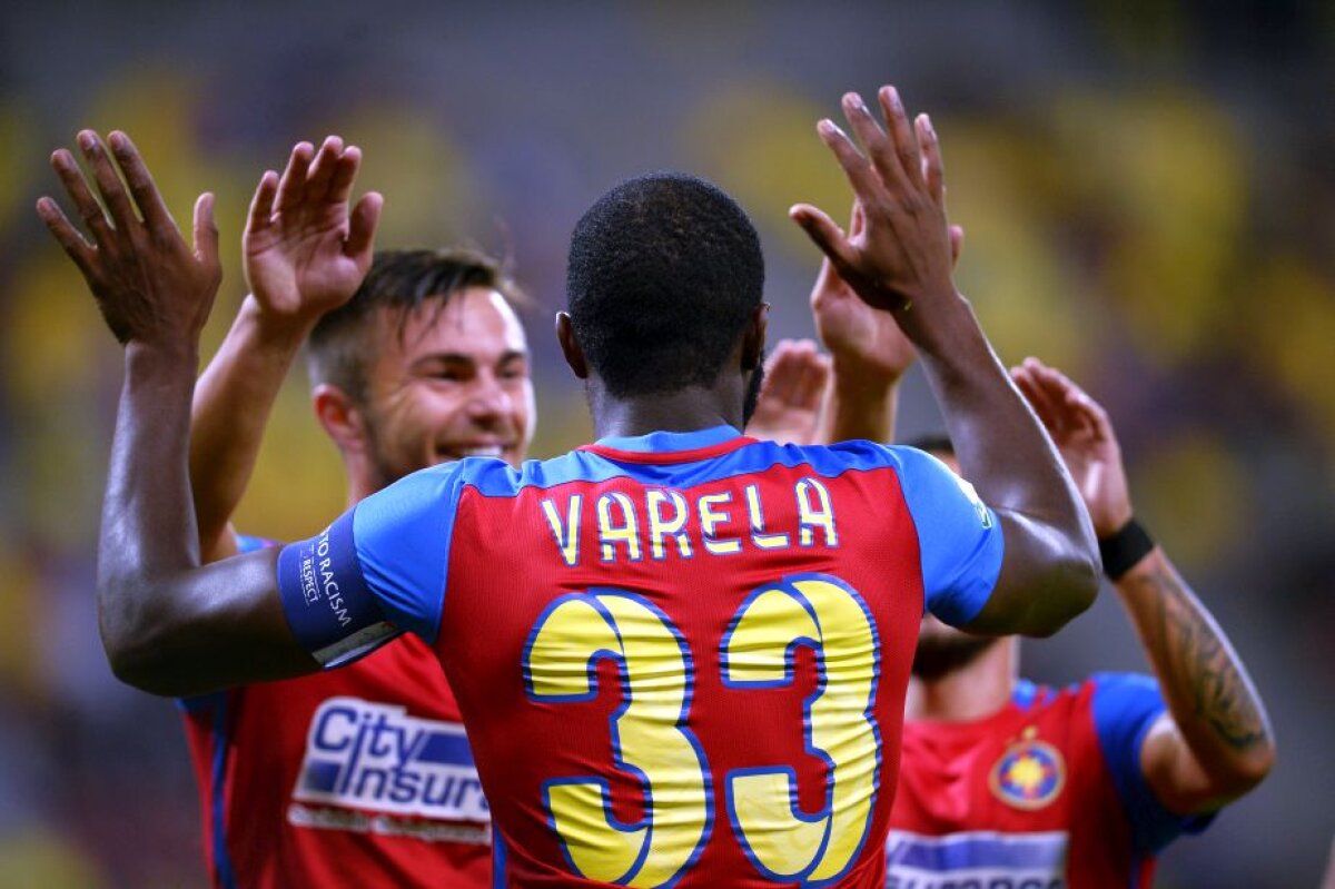 VIDEO și FOTO Steaua urcă pe podium după victoria în fața Chiajnei, scor 3-1