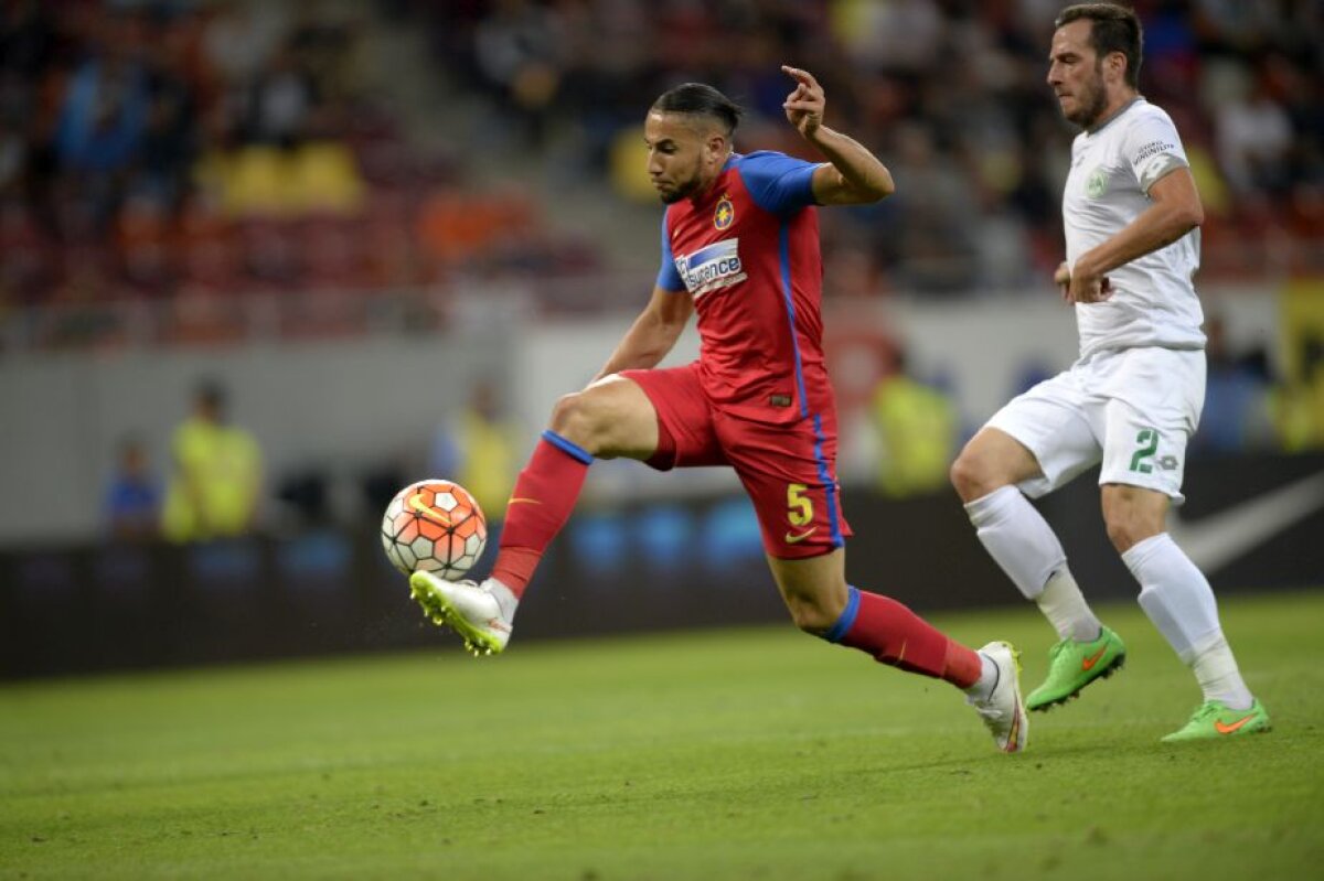 VIDEO și FOTO Steaua urcă pe podium după victoria în fața Chiajnei, scor 3-1