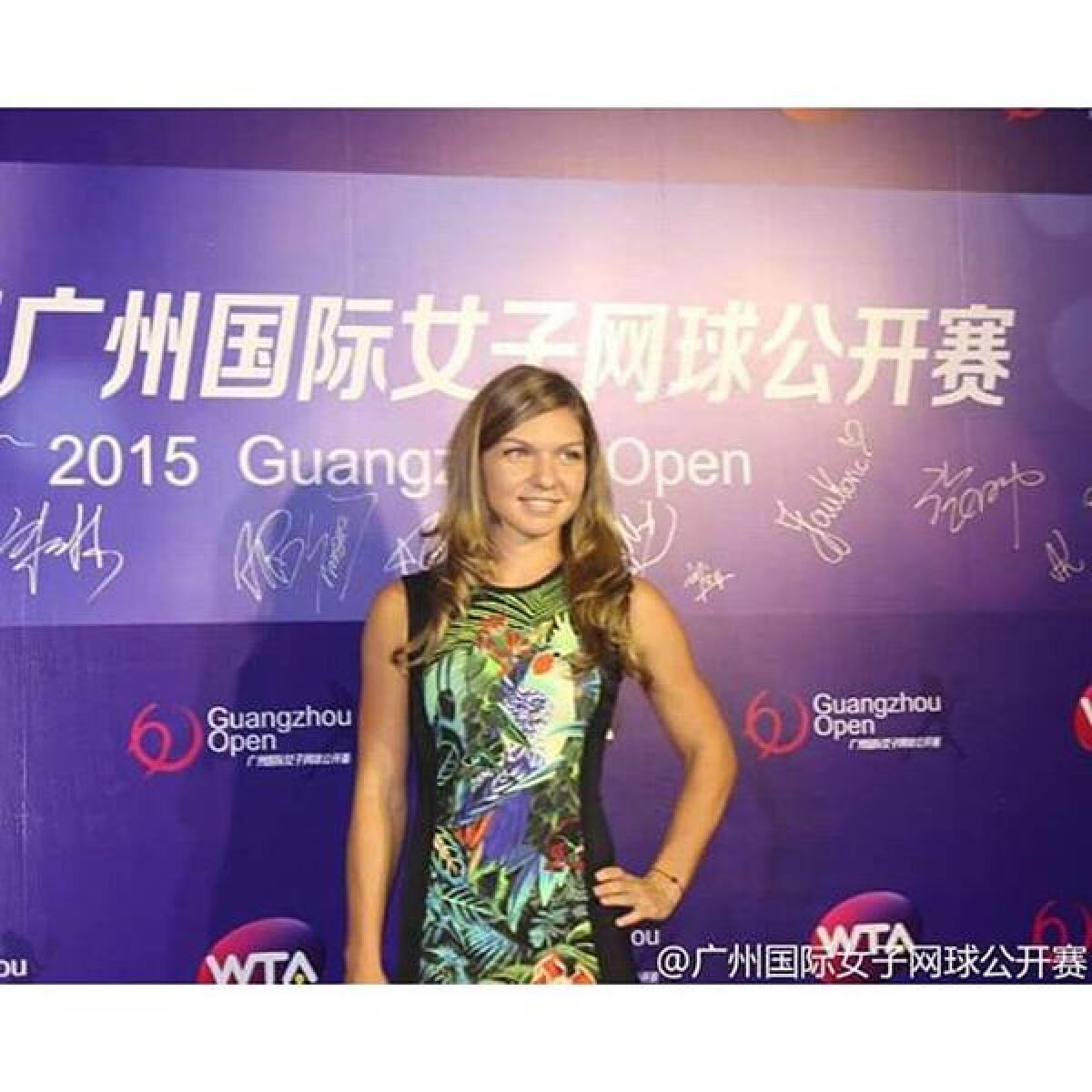 FOTO Splendoare și în afara terenului: Simona Halep a atras toate privirile la petrecerea jucătoarelor de la Guangzhou