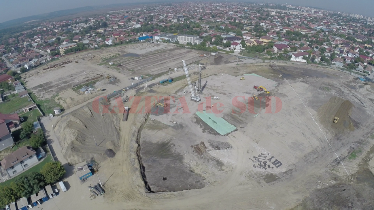 FOTO Se văd primele progrese la noul stadion din Bănie » Care e stadiul lucrărilor