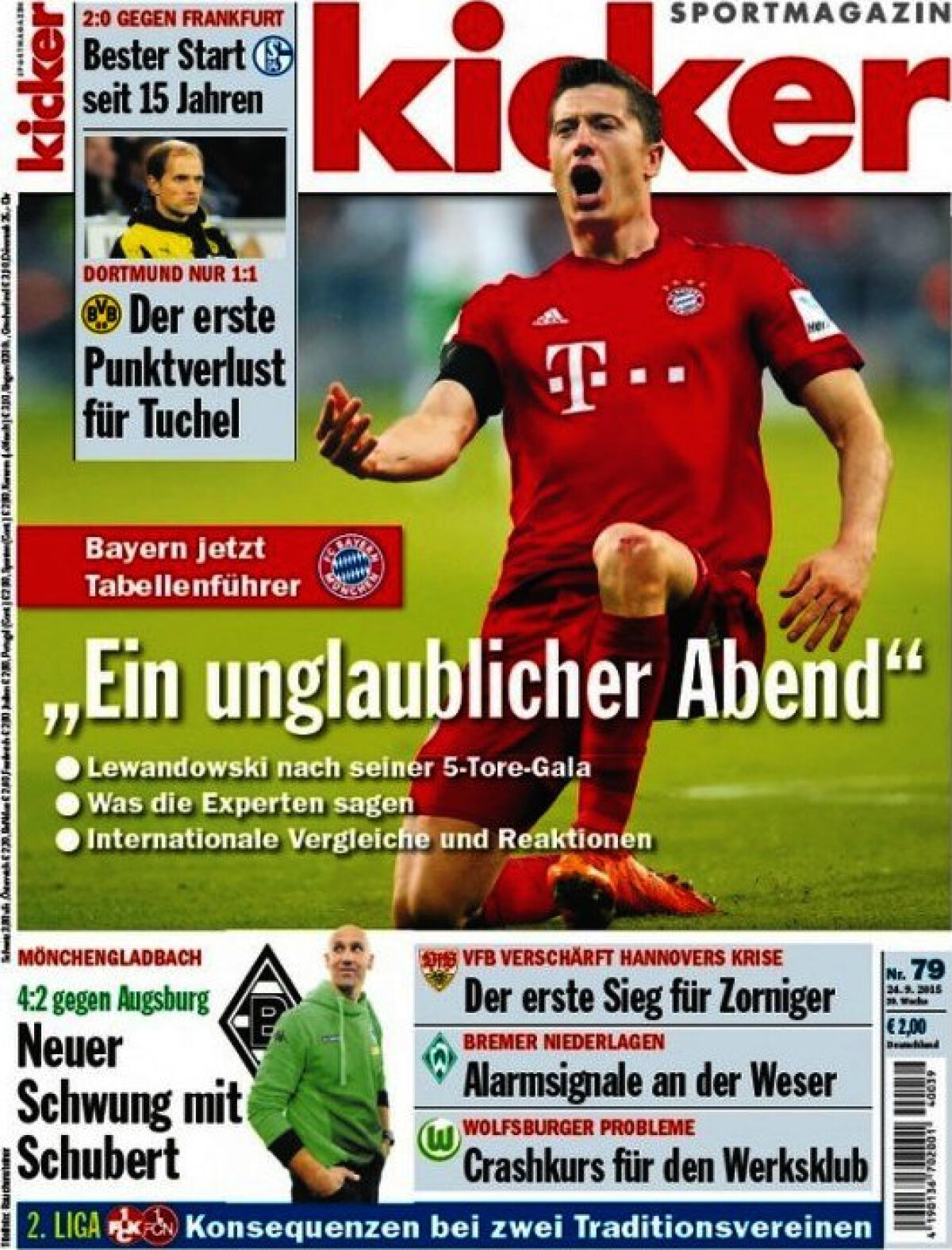 Ce scriu azi ziarele de sport din lume (24 septembrie 2015)