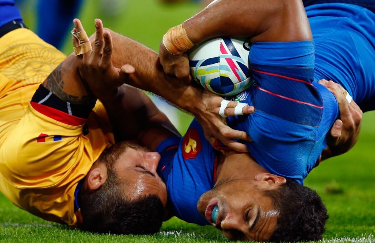 FOTO Corespondență din Londra » Eseu pe spate » Partida dintre România și Franța a oferit imagini de pus în ramă