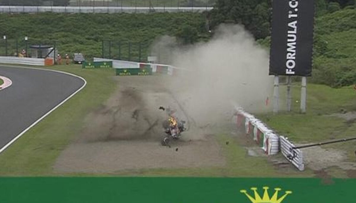 VIDEO + FOTO Rosberg, pole-position în MP al Japoniei » Calificările au fost întrerupte din cauza unui accident horror al lui Kvyat