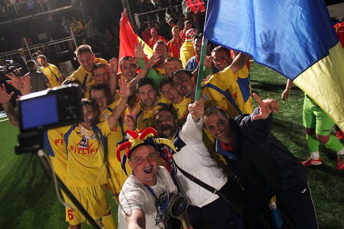 VIDEO+FOTO Al șaselea titlu consecutiv! România a cîștigat din nou titlul continental la minifotbal