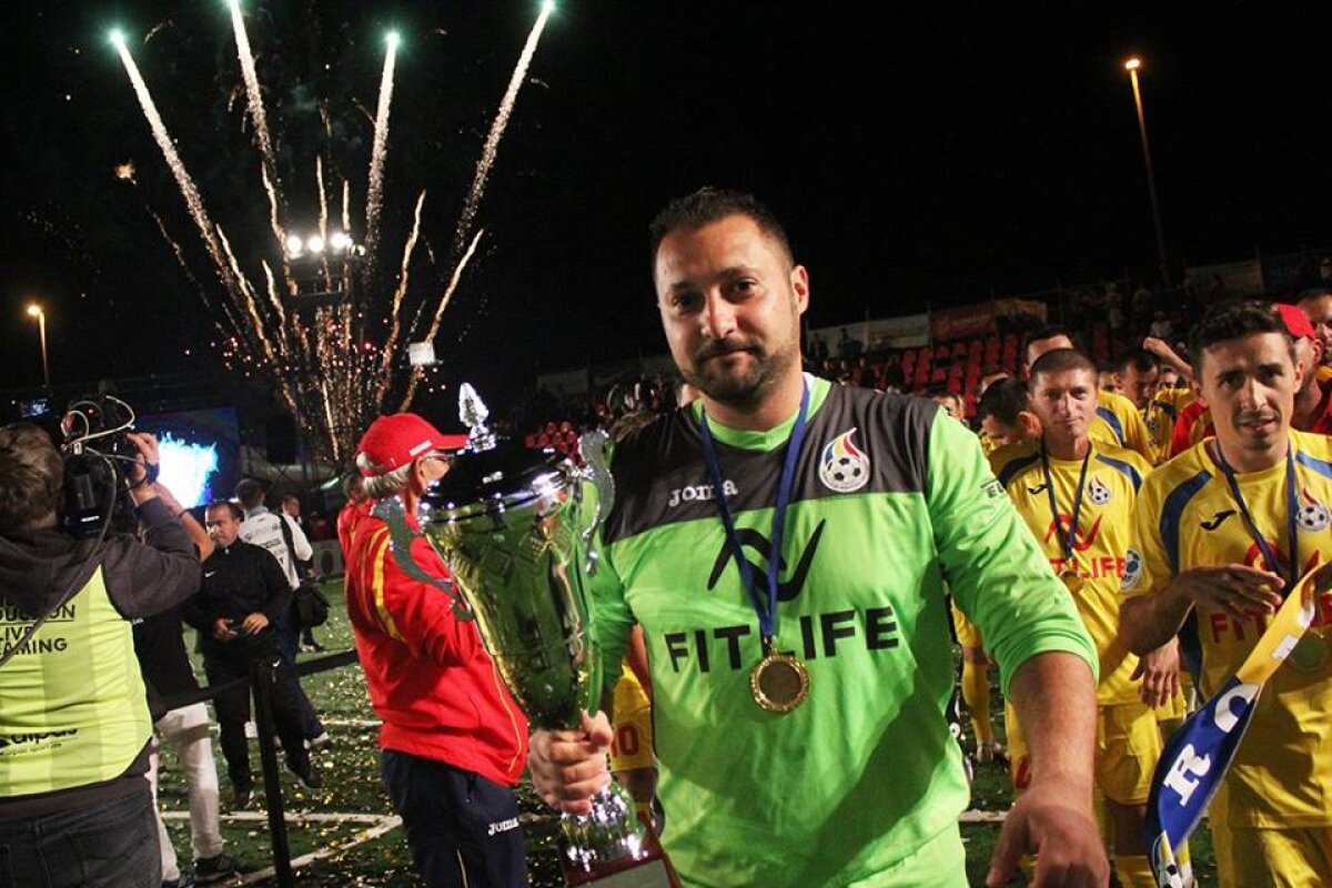 VIDEO+FOTO Al șaselea titlu consecutiv! România a cîștigat din nou titlul continental la minifotbal