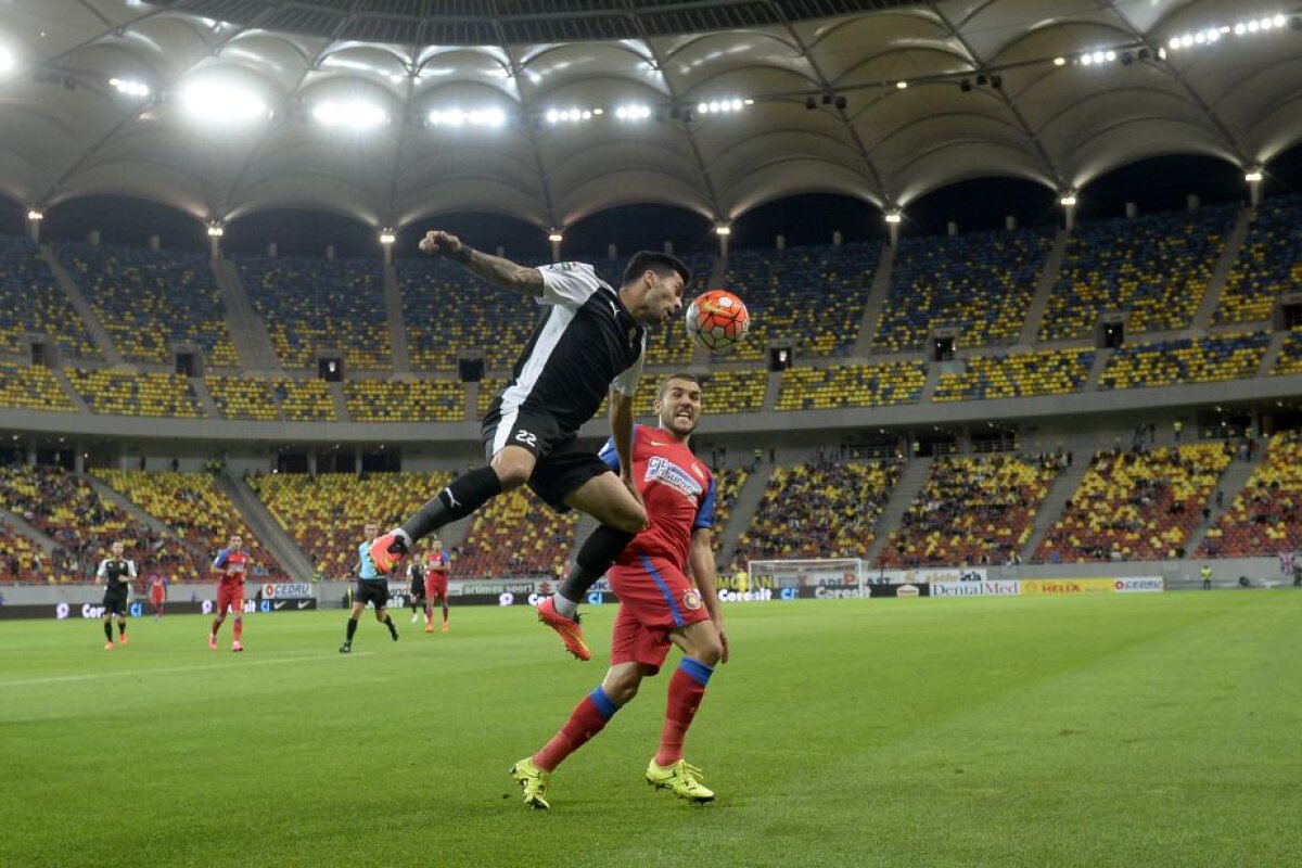 VIDEO+FOTO Steaua s-a întors pe podium după victoria lejeră cu FC Voluntari, scor 3-1