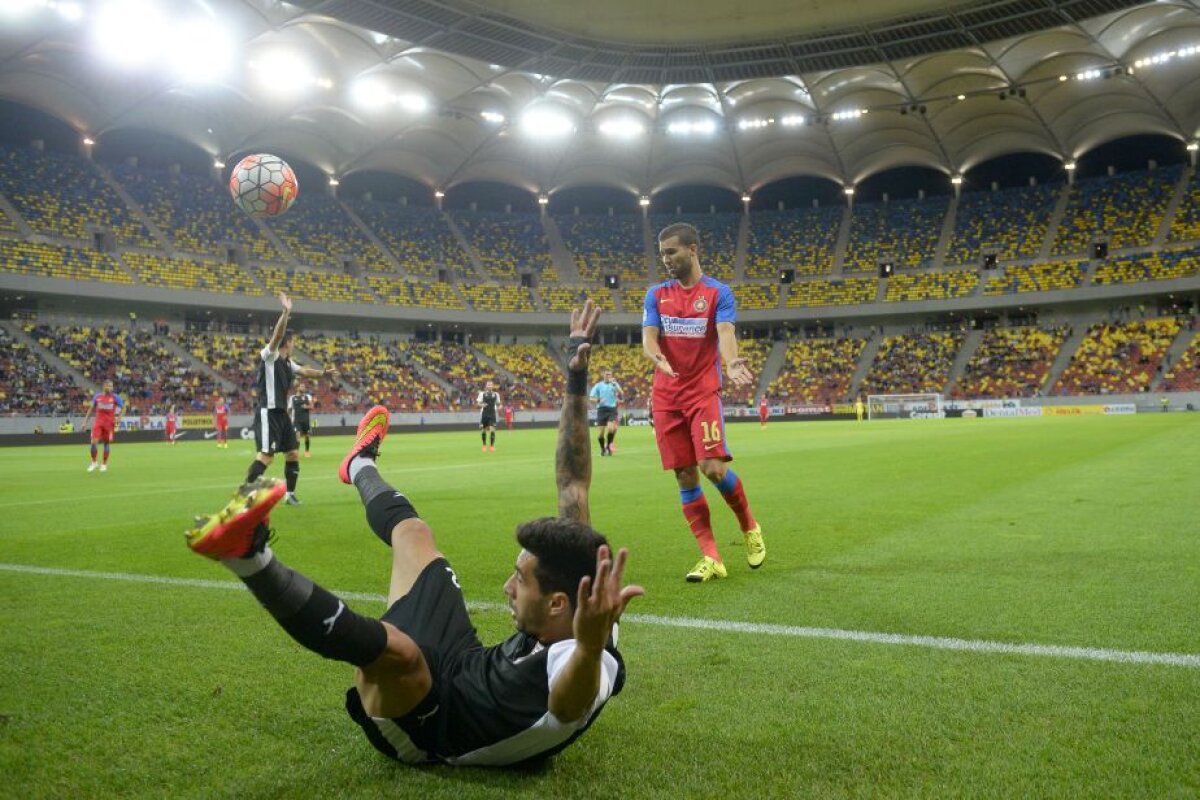 VIDEO+FOTO Steaua s-a întors pe podium după victoria lejeră cu FC Voluntari, scor 3-1