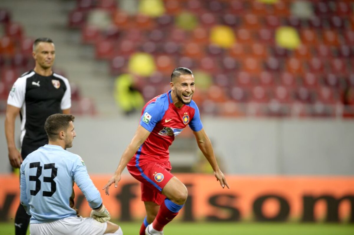 VIDEO+FOTO Steaua s-a întors pe podium după victoria lejeră cu FC Voluntari, scor 3-1
