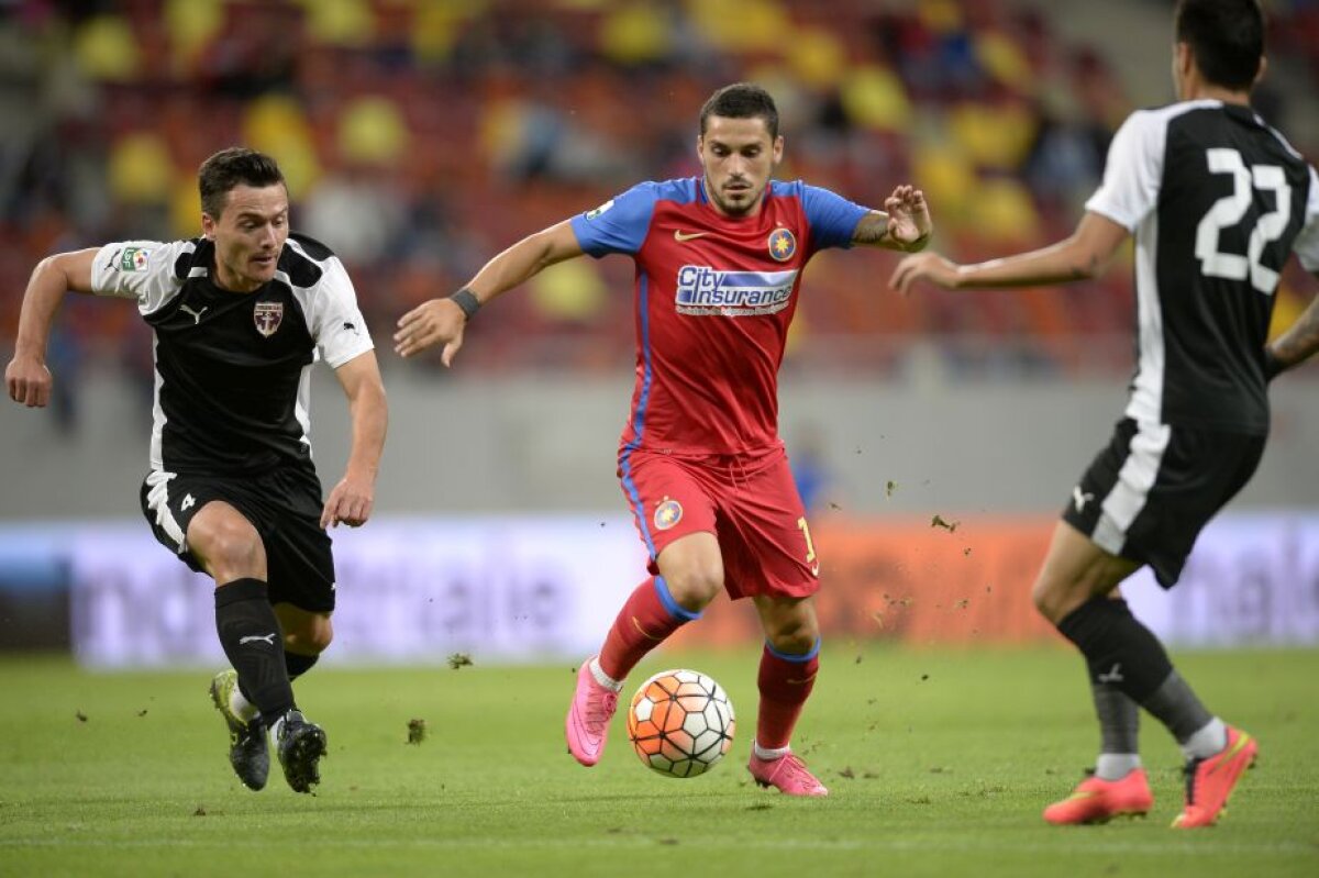 VIDEO+FOTO Steaua s-a întors pe podium după victoria lejeră cu FC Voluntari, scor 3-1