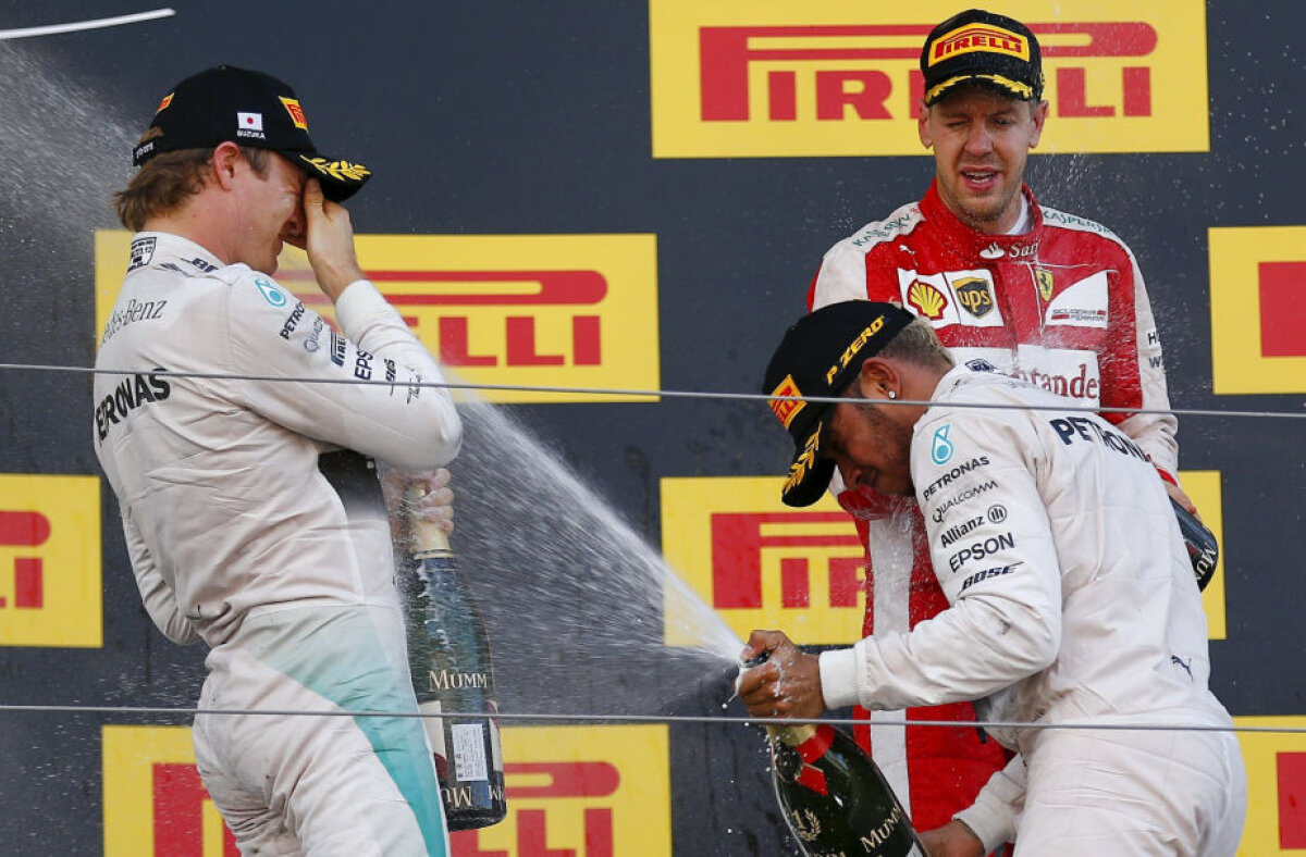 Aproape de titlu » Lewis Hamilton a cîștigat la Suzuka și este la mică distanță de cel de-al treilea titlu mondial din carieră