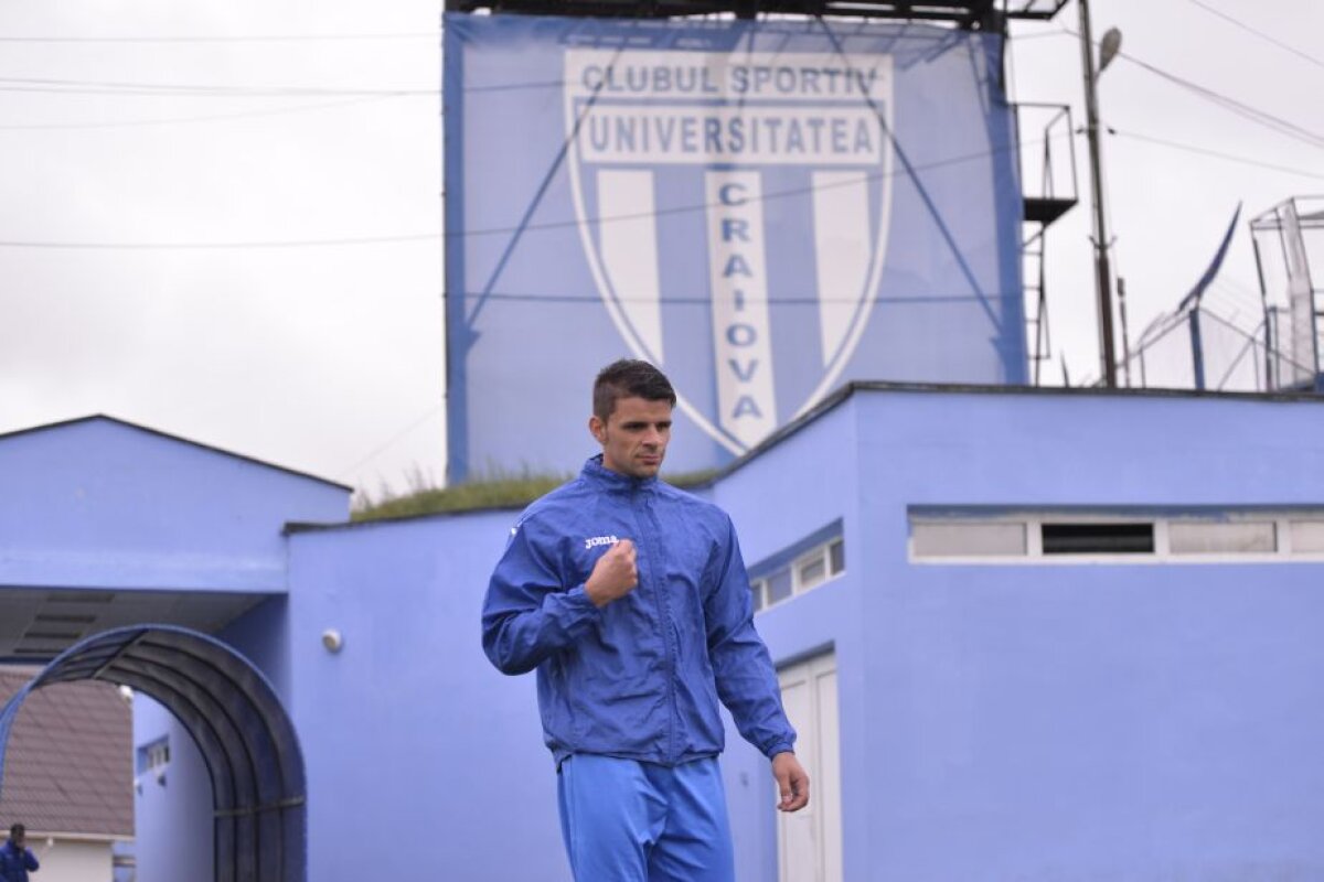 GALERIE FOTO Valentin Iliev a semnat cu CSU Craiova » Primele fotografii în tricoul oltenilor