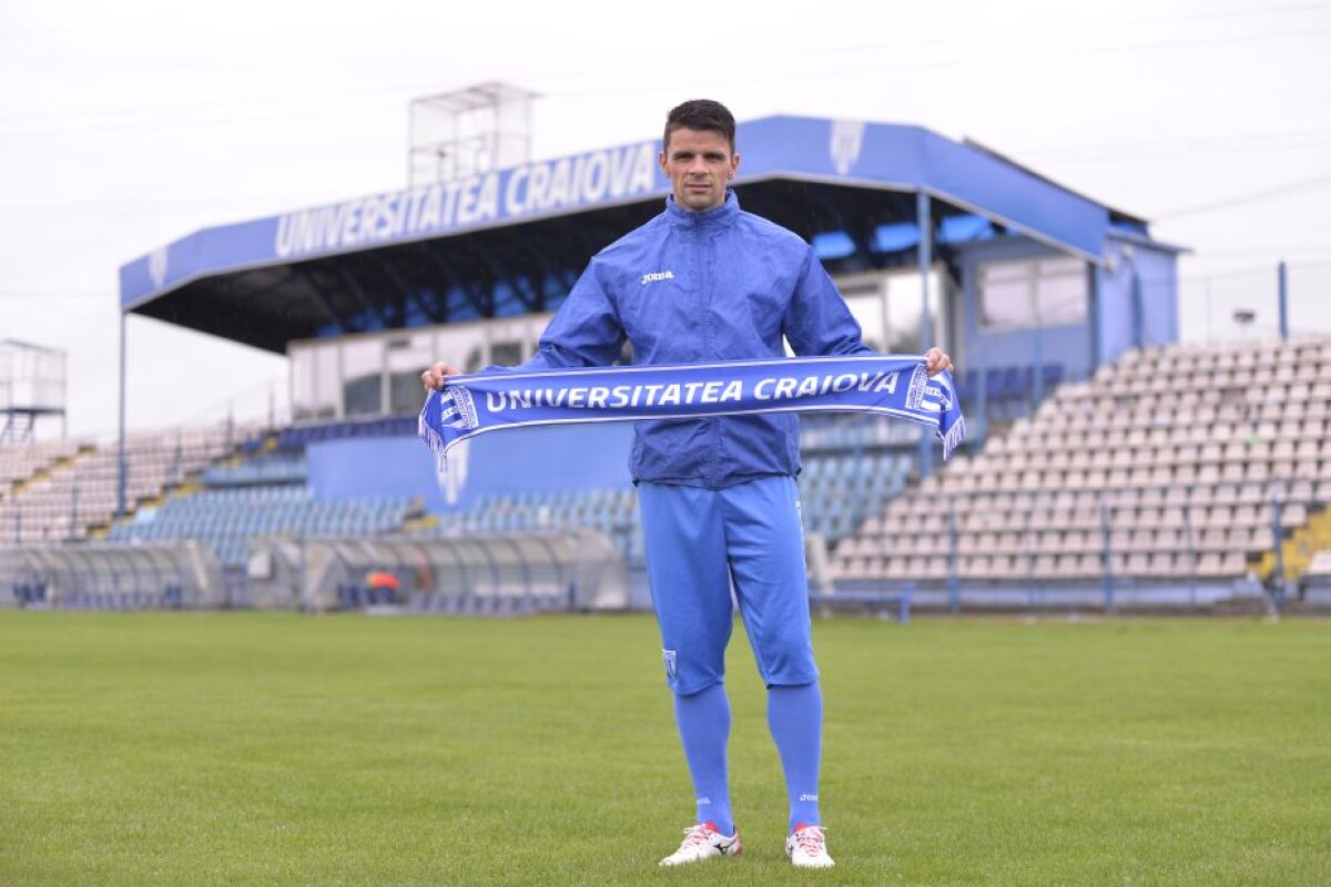 GALERIE FOTO Valentin Iliev a semnat cu CSU Craiova » Primele fotografii în tricoul oltenilor